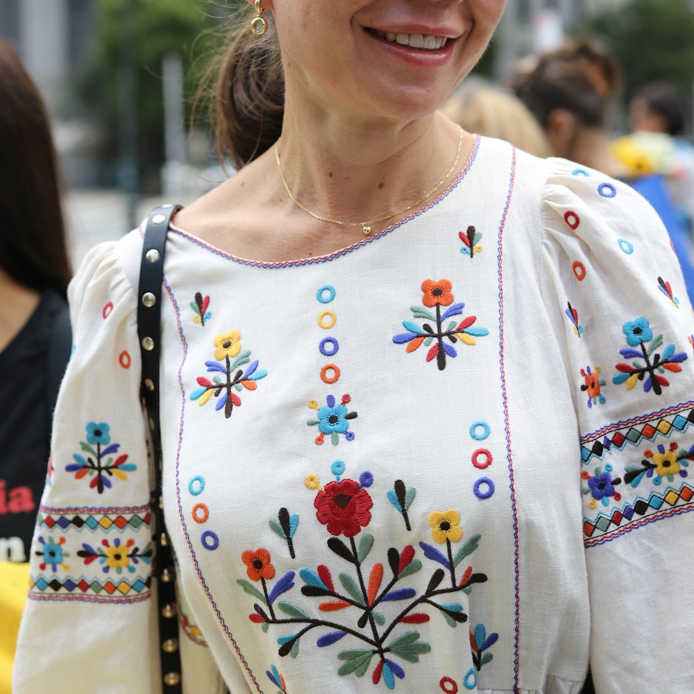 Blouse bloemenprint