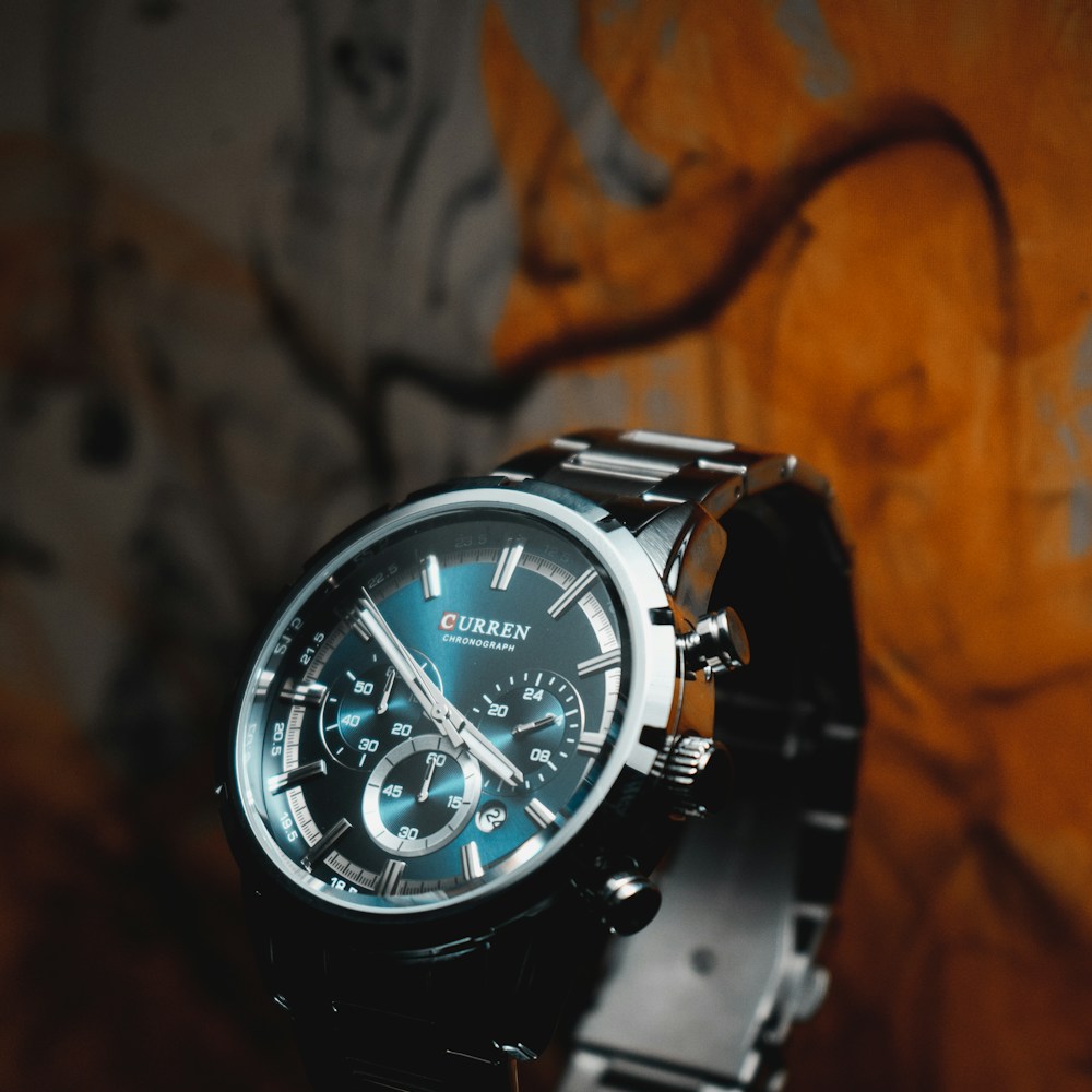 Heren horloge staal